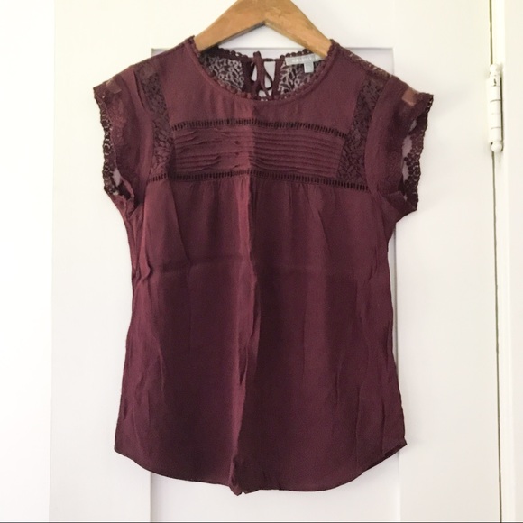 Daniel Rainn Tops - Daniel Rainn Plum Top